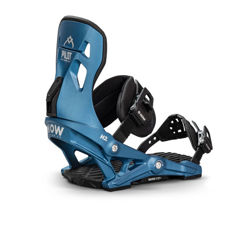 スノーボード NOWbindings PILOT Ssize Now Pilot Snowboard Bindings Navy Medium | Boardparadise.com