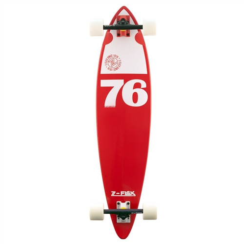 Z-Flex 76 Longboard Red Skateboard Complete | Boardparadise.com