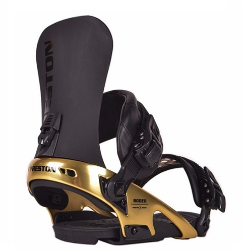 Ride Rodeo Bindings Preston Black Gold Xl | Boardparadise.com