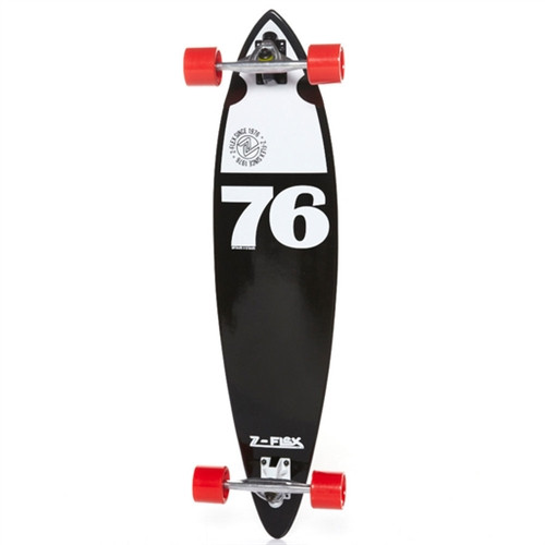Z-Flex 76 Longboard Black Skateboard Complete | Boardparadise.com