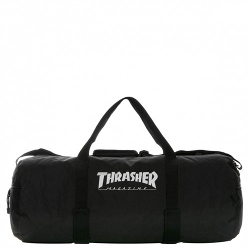 Thrasher Logo Duffel Bag Black Onesize | Boardparadise.com