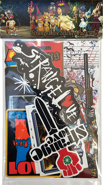 Dstl Sticker Strangelove 14/Pk Assortment#17 Sticker Pack | Boardparadise.com