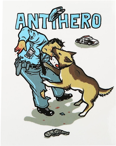 超希少！ ANTIHERO Todd Francis ポスター Anti Hero Todd Francis K9 Decal | Boardparadise.com