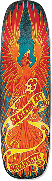 Skeleton Key Navarrette Phoenix Skateboard Deck-9.02X32.86