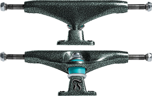 スケートボード THUNDER TRUCKS T-II LEVIATHAN 147 Thunder Team T-Ii Leviathan 147 Blk/Green Texture Trucks Set