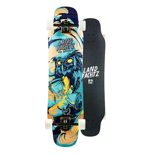 にっきーlandyachtz Landyachtz 2015 Tomahawk Hollowtech Complete Blue 39X9.75 W