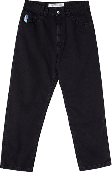 Polar 93 Denim Jeans 32X32-Pitch Black | Boardparadise.com