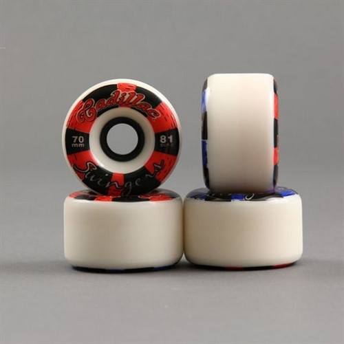 Cadillac Swingers Wheels Set White 70M / 81A | Boardparadise.com