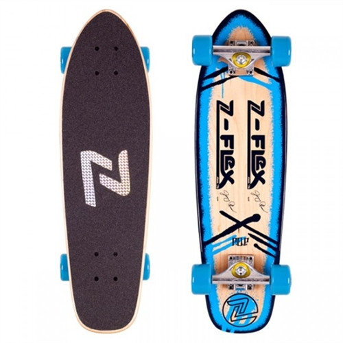 Z-Flex Jimmy Plummer Cruiser Skateboard Complete Blue/Navy
