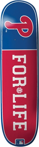 ELEMENT MLB WORLD CHAMP ASTROS SKATE DECK-8.0 featherlight