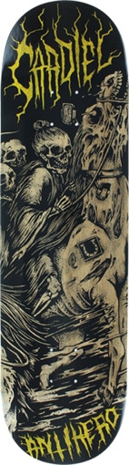Anti Hero Cardiel Four Horsemen Skateboard Deck-8.62