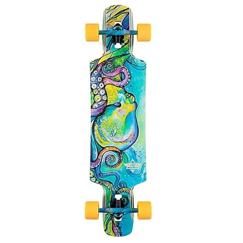Dusters Kraken Dt Longboard Complete Blue 38.5X9.5 | Boardparadise.com