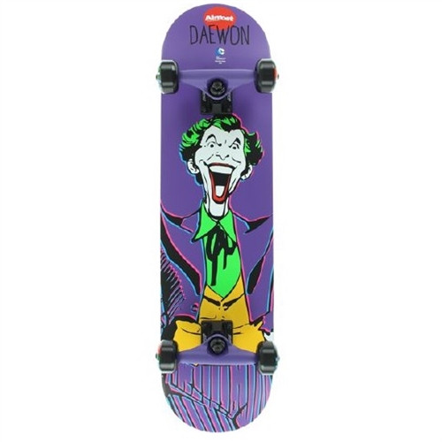 未使用　Almost DAEWON ジョーカー　スケートボードデッキ Almost Daewon Joker Skateboard Complete Purple 7.75