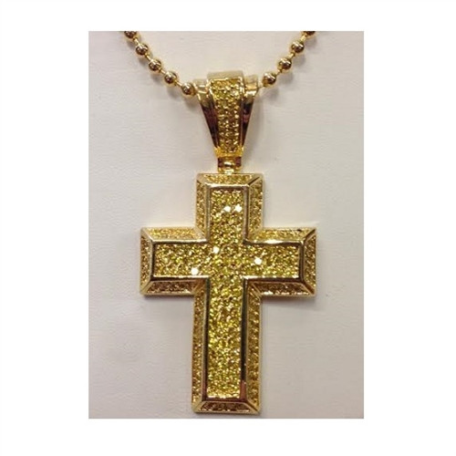 送料税込【King Ice】14K Gold Nail Crossネックレス☆国内発送 Nail Cross Necklace | Crosses | King Ice