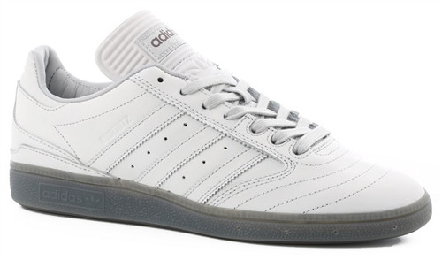 Adidas Busenitz Og Ltd Skate Shoes White Leather Grey | Boardparadise.com