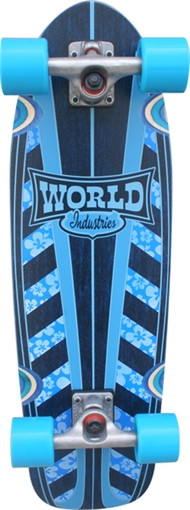 World Industries Barrels Cruiser Skateboard Complete-8.25X27.5