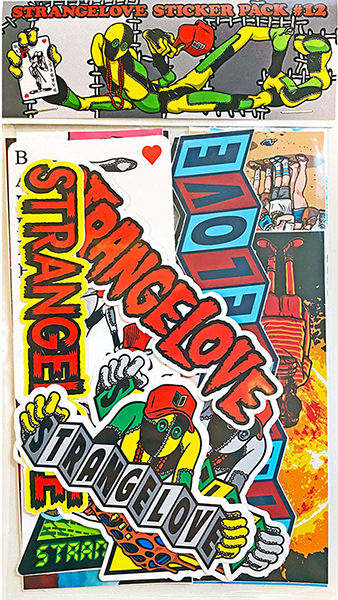 Dstl Sticker Strangelove 17 Pk Assorted #12 Sticker Pack | Boardparadise.com
