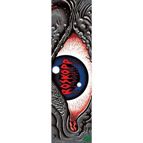 Mob Santa Cruz Rob Eye Griptape Sheet Black Red 9X33