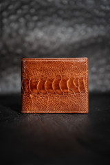 Ostrich Leg Classic Bifold Wallet