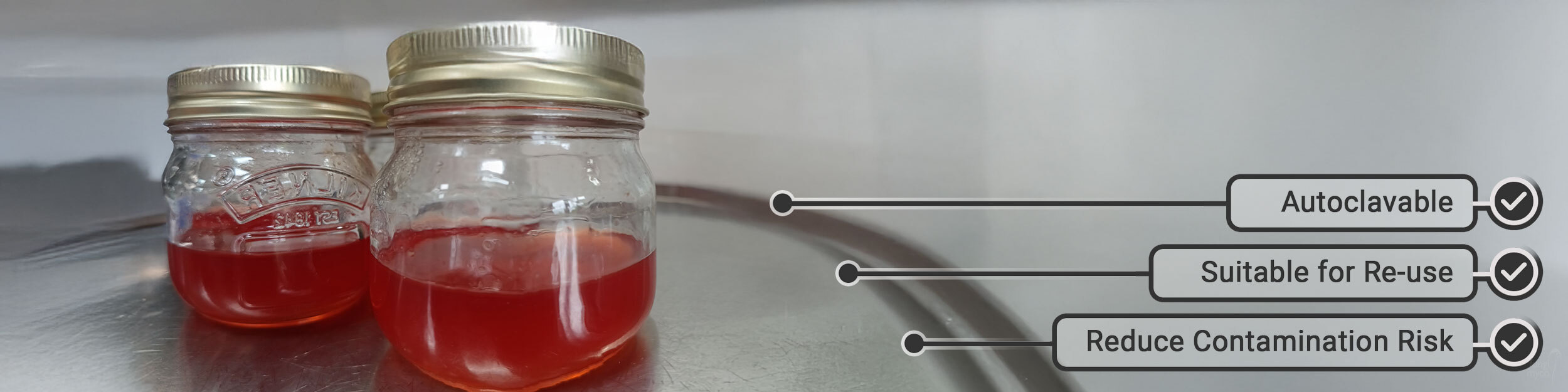 See Agar Jar for Cultivation