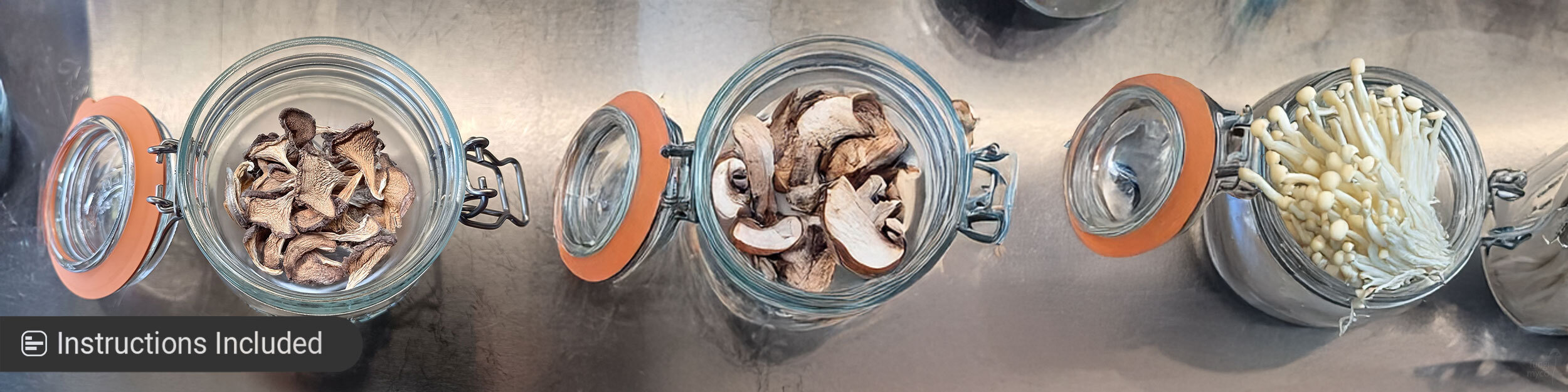 See Mushroom Storage Jar for Cultivation
