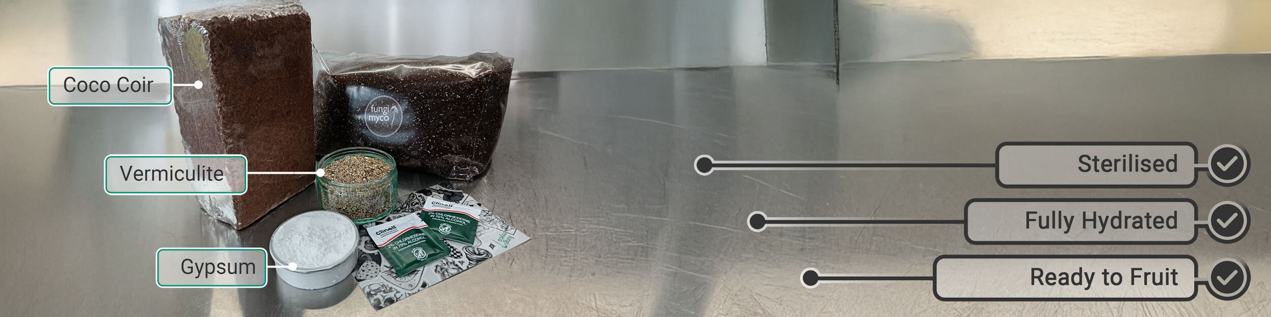 CVG Bulk Spawn for Fruiting Mushrooms