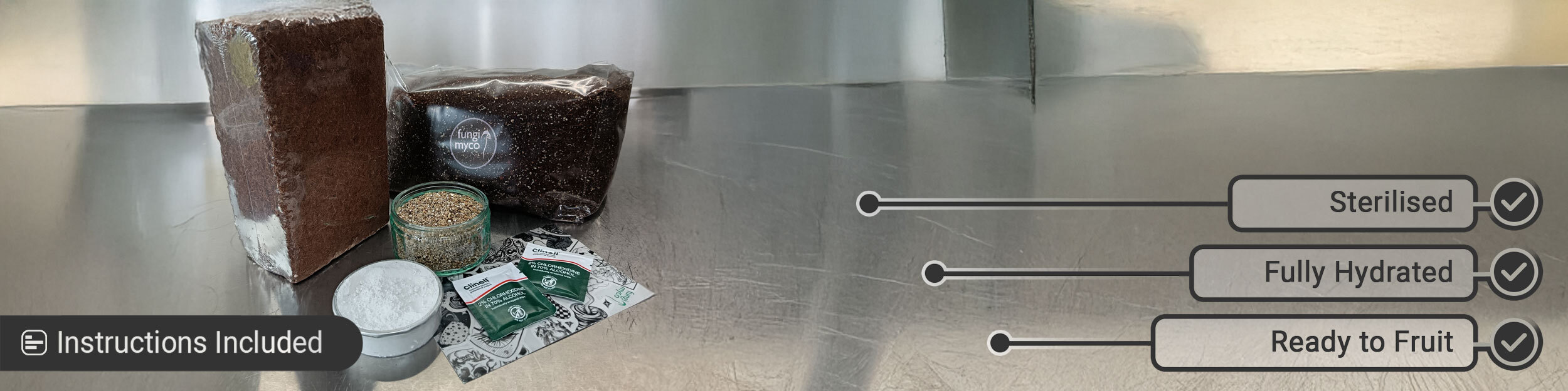 CVG Bulk Spawn for Fruiting Mushrooms