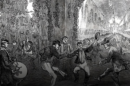 Illustration of Victorian Mental Asylum