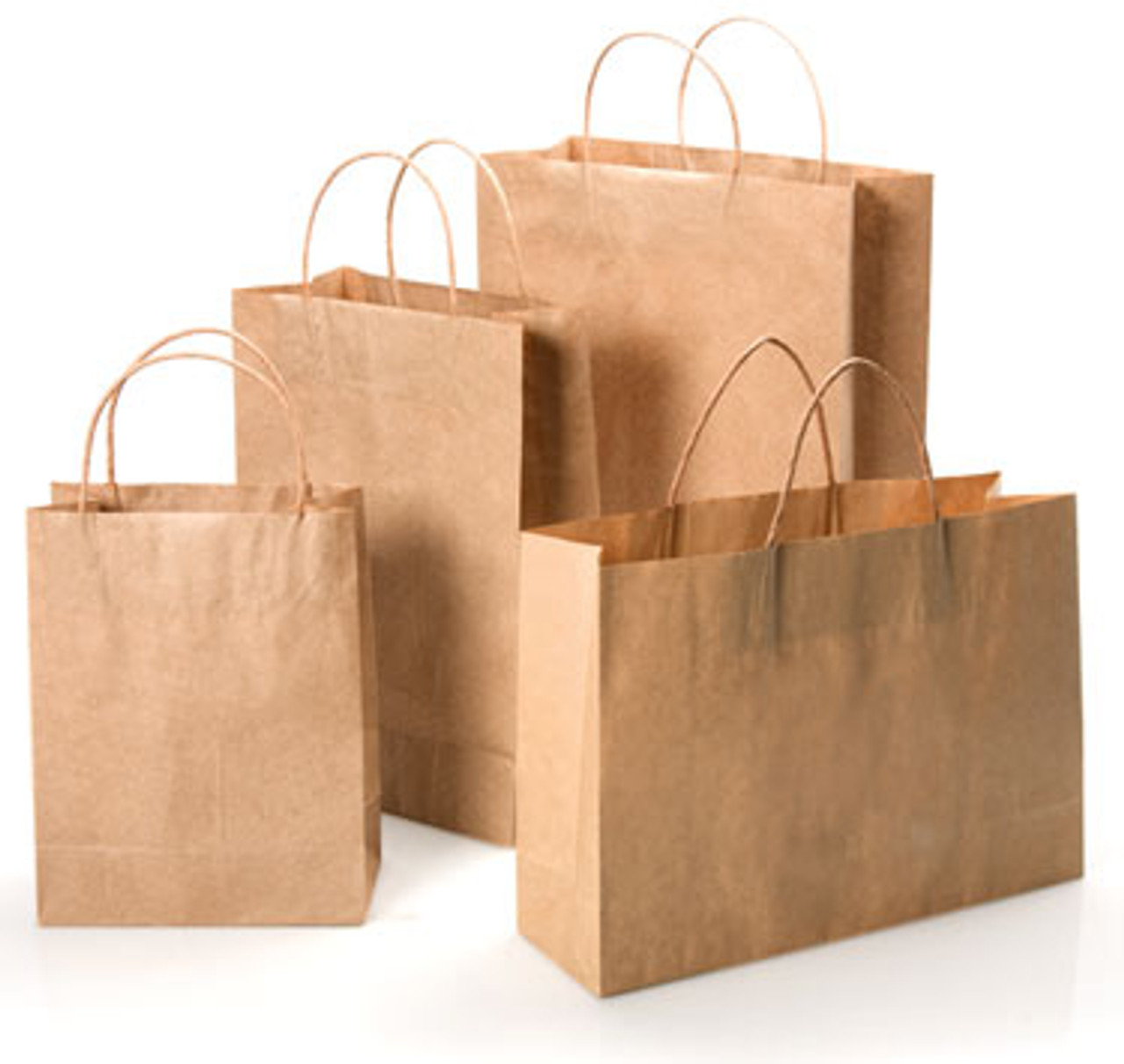 Buy Dutta Enterprise 9x6x7 inch Brown Kraft Paper Bag , 0001 (Pack of 100)  Online At Best Price On Moglix