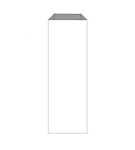 Bleach White Foil Lined Kebab Bag