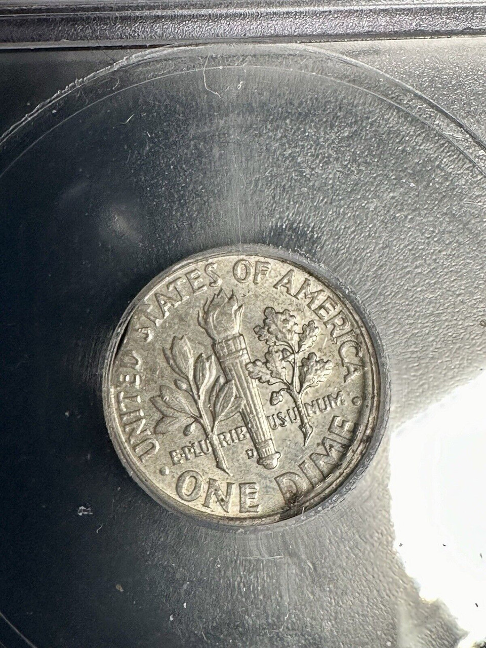 1964-D Roosevelt Dime – ICG MS62 – Clip Error – Denver Mint