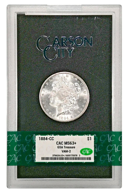 1882-CC Morgan Silver Dollar GSA MS63 CAC VAM-5 Carson City GSA