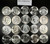 1976-S 40% Silver Eisenhower Ike Dollars in a 20-Coin Roll, business strike edition, available at Tommy Two Coins