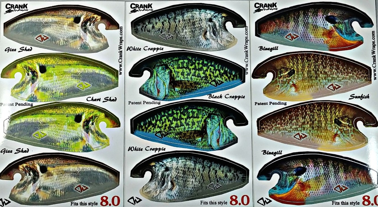 Crankbait wraps Clearance