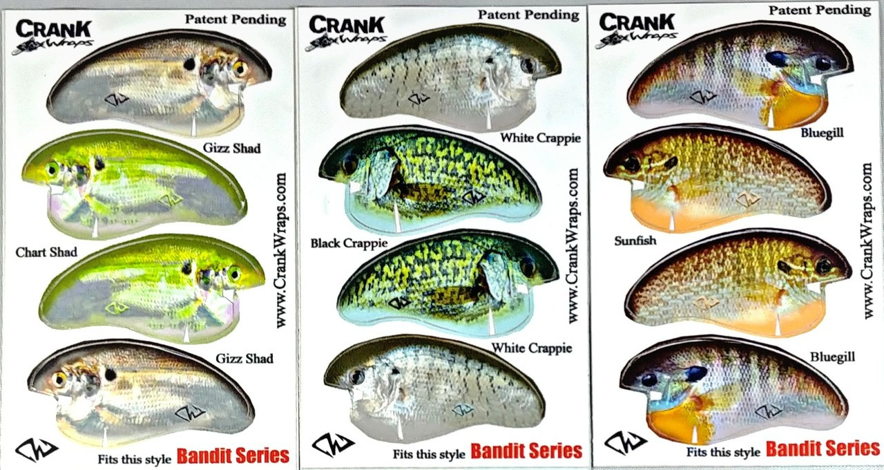 Crankbait wraps Clearance
