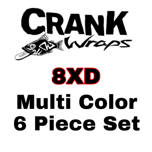 8XD Crankbait Baitfish 6 Piece Set