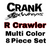 R Crawler Crankbait Crawfish 8 Piece Set
