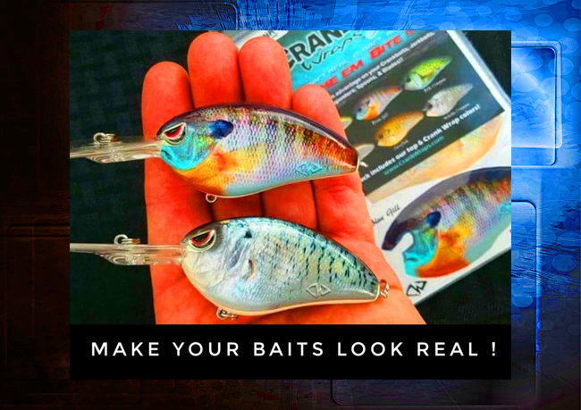 Crankbait wraps Clearance