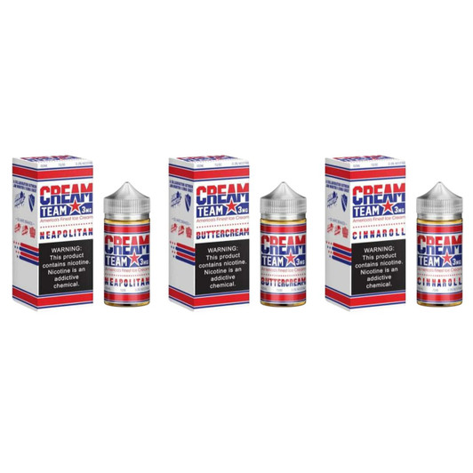 Cream Team 100ml E-Juice