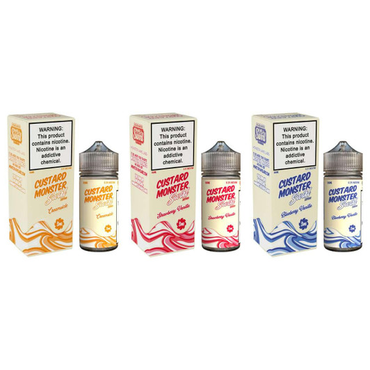 Custard Monster Swirl Edition 100ml E-Juice 3MG