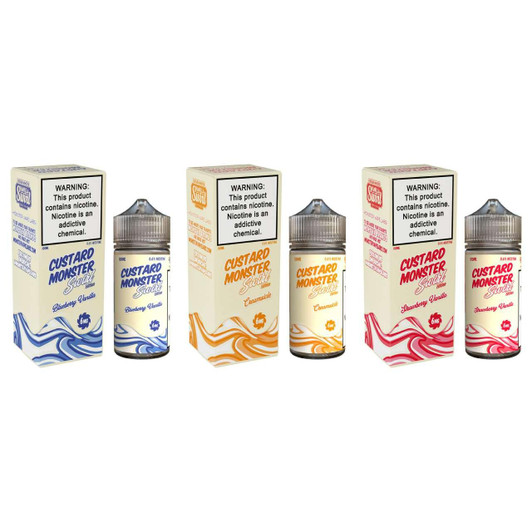 Custard Monster Swirl Edition 100ml E-Juice 6MG