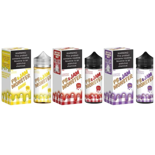 PB & Jam Monster 100ml E-Juice 3MG