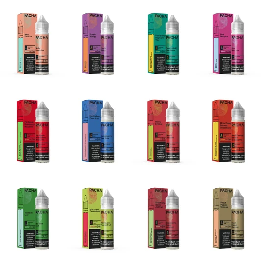 Pacha Synthetic Nicotine 60ml E-Juice 3MG