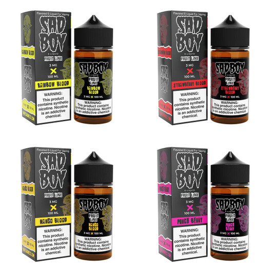 SadBoy FruitLine Synthetic Nicotine 100ml E-Juice
