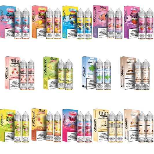 The Finest 2 x 60ml E-Liquid 6MG