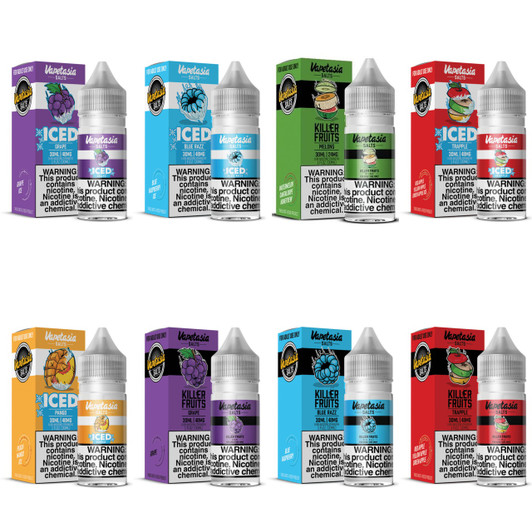Vapetasia Salts Killer Fruits 30ml Synthetic Nicotine E-Juice 48MG