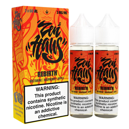 Zen Haus 120ml E-Juice Rebirth