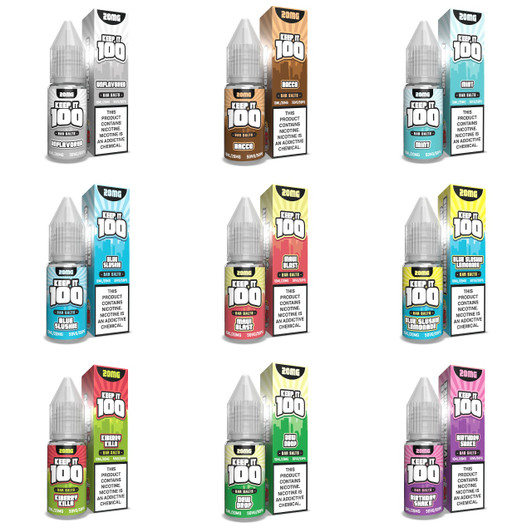 Keep it 100 Bar Salts 10ml E-Juice
