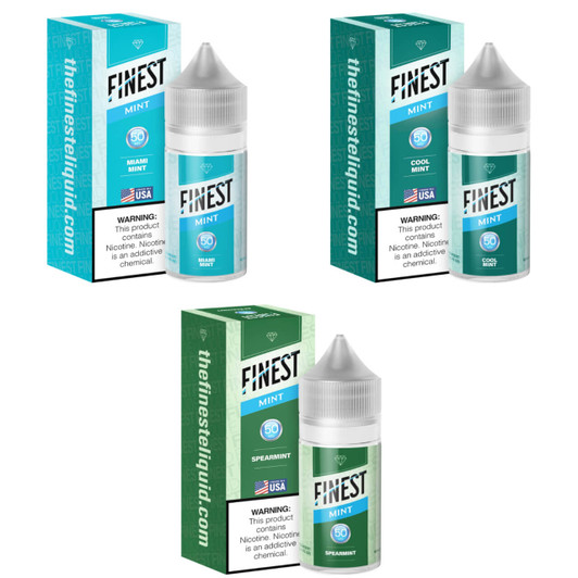 The Finest Mint Edition 30ml Salt E-Liquid 50MG