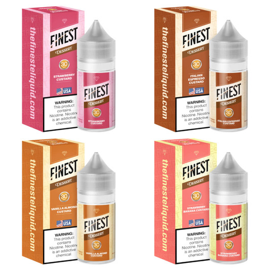 The Finest Dessert Edition 30ml Salt E-Liquid 30mg